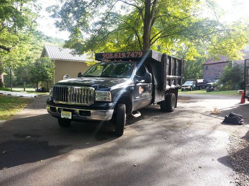 2004 ford f550 dump truck with 07 engine+peripherals swap