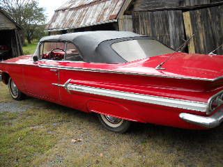 1960 chevrolet impala convertible