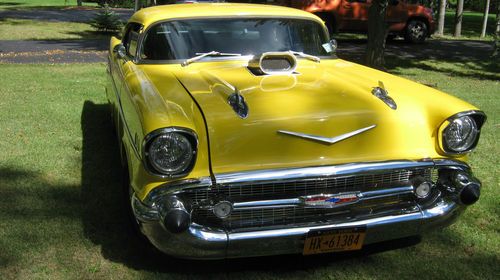 1957 chevrolet custom belair chopped rod