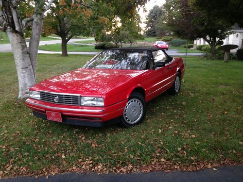 1991 cadillac allante value leader convertible 2-door 4.5l