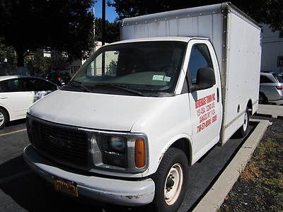 Superb work truck cargo 12 foot box ready for work