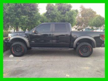 2011 ford f-150 svt raptor super crew 4x4 6.2l v8 16v automatic 4wd california