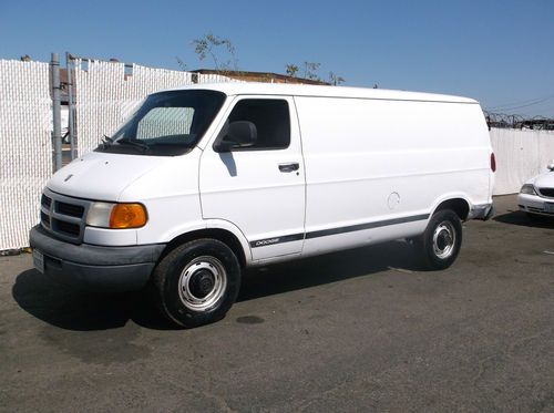 2000 dodge ram van 2500, no reserve