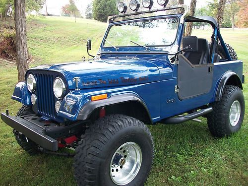 1983 jeep cj7 4x4 custom build frame off restoration