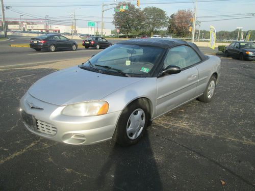 2003 chrysler sebring lx convertible 2-door 2.7l