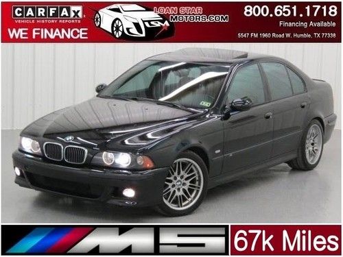 2003 bmw 5 series m5 4dr sdn 6-spd manual 67k original miles 400hp immaculate