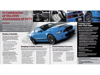 821a GT 500 14 super charged 5.8L svt black convertible recaro racing track pack, image 3