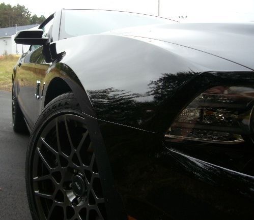 821a GT 500 14 super charged 5.8L svt black convertible recaro racing track pack, image 9