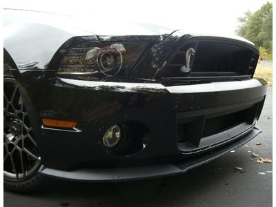 821a GT 500 14 super charged 5.8L svt black convertible recaro racing track pack, image 10