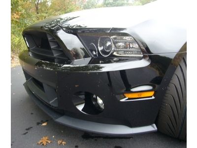 821a GT 500 14 super charged 5.8L svt black convertible recaro racing track pack, image 12