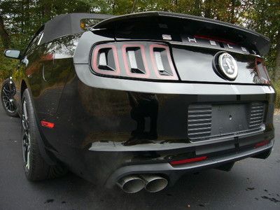 821a GT 500 14 super charged 5.8L svt black convertible recaro racing track pack, image 19