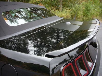 821a GT 500 14 super charged 5.8L svt black convertible recaro racing track pack, image 22