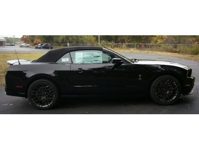 821a GT 500 14 super charged 5.8L svt black convertible recaro racing track pack, image 27