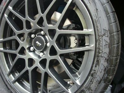 821a GT 500 14 super charged 5.8L svt black convertible recaro racing track pack, image 34