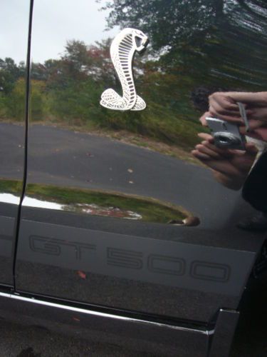 821a GT 500 14 super charged 5.8L svt black convertible recaro racing track pack, image 48