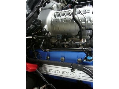 821a GT 500 14 super charged 5.8L svt black convertible recaro racing track pack, image 58