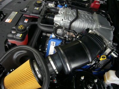 821a GT 500 14 super charged 5.8L svt black convertible recaro racing track pack, image 59