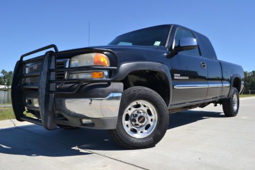 2001 gmc sierra extended cab sle diesel no reserve