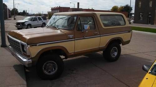 1979 Ford bronco vin number