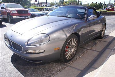 2002 maserati spyder gt convertible 6-speed manual tubi exhaust low miles!