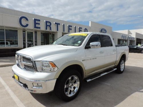 Laramie 5.7l cd 4x4 power steering abs 4-wheel disc brakes chrome wheels