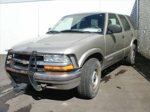 1999 chevy blazer 4x4, asset # 11779