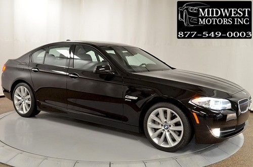 2011 bmw 535i xdrive awd black loaded sport pkg premium 2 pkg nav 1 owner 2012