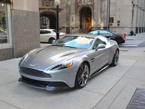 2014 aston martin vanquish in skyfall silver!! only 445 miles!! $317,375 msrp!!!