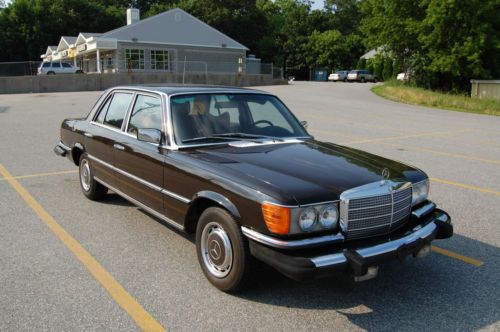 1975 mercedes 450 se &#034;amazing barn find!&#034; low miles