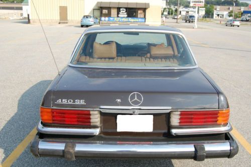 1975 Mercedes 450 SE "Amazing Barn Find!" Low Miles, image 6