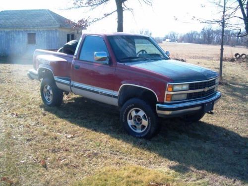 1990 chevrolet shortbed stepside 4x4