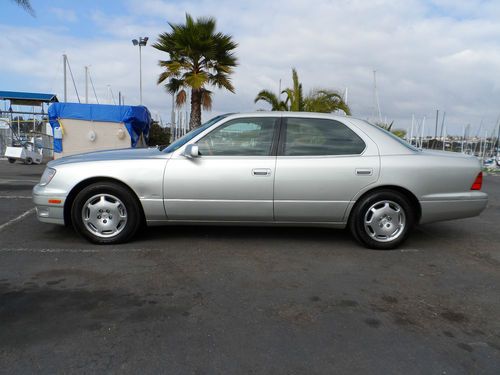 2000 lexus ls400 platinum series one owner non smoker immaculate!