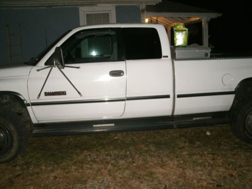 1997 dodge cummins ext. cab 4x4 auto