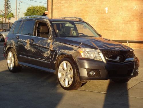 2010 mercedes-benz glk350 4matic damaged rebuilder runs! loaded wont last l@@k!