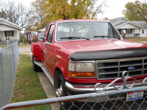1995 Ford F350 Dually 7.5L Powerstroke V8 Diesel, image 2