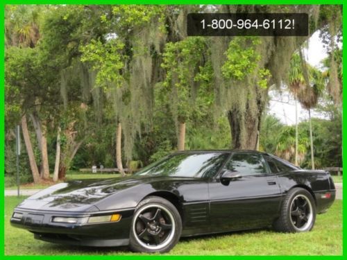 1994 chevrolet corvette orig miles black on black unmolested orig vette noreserv