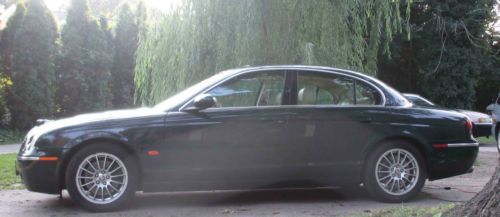 Jaguar s-type racing green 2006 3.0 leather seats euc*, image 2