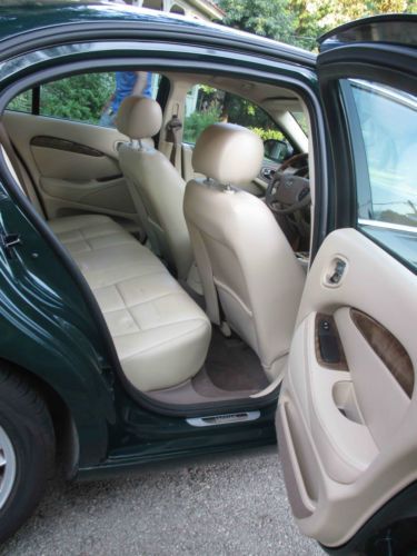 Jaguar s-type racing green 2006 3.0 leather seats euc*, image 5