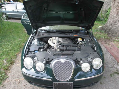 Jaguar s-type racing green 2006 3.0 leather seats euc*, image 6
