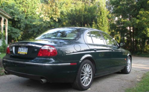 Jaguar s-type racing green 2006 3.0 leather seats euc*, image 7