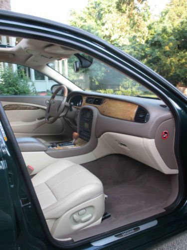 Jaguar s-type racing green 2006 3.0 leather seats euc*, image 9