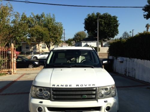 2008 land rover range rover sport hse sport utility 4-door 4.4l