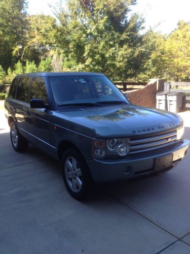 2004 land rover range rover hse