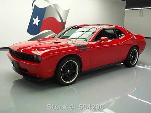 2009 dodge challenger r/t hemi auto sunroof 20&#039;s 68k mi texas direct auto