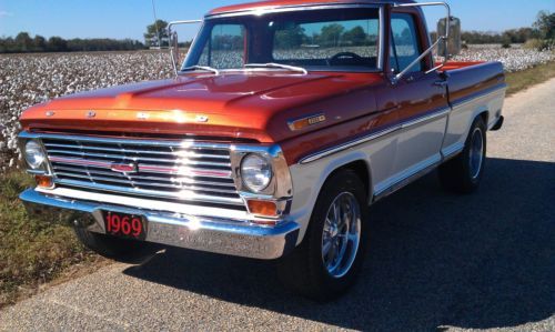 1969 ford f100 ranger swb pickup f-100