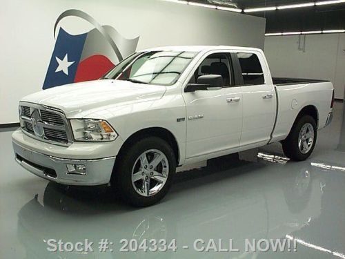 2010 dodge ram lone star quad hemi bedliner 20&#039;s 48k mi texas direct auto