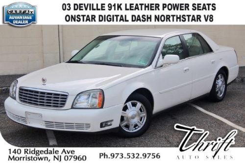 03 deville 91k leather power seats onstar digital dash northstar v8