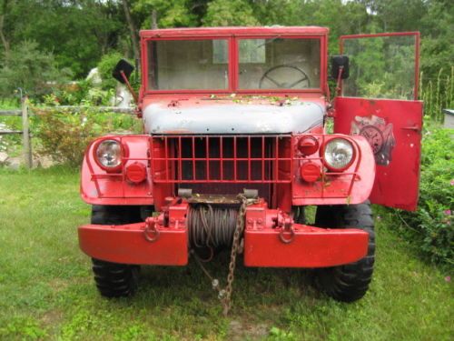 1952 dodge power wagon m37 series military