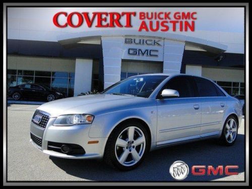 07 audi a4 quattro awd sline sedan leather one owner