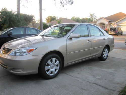 2003 toyota camry le 4 speed automatic